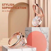 Phone Ring Holder Cosmo Snaps - Marble Pink