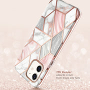 iPhone 12 mini Cosmo Case - Marble Pink