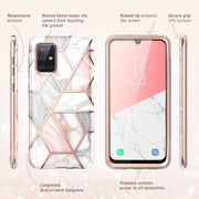 Galaxy A51 Cosmo Case - Marble Pink