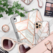 Phone Ring Holder Cosmo Snaps - Marble Pink