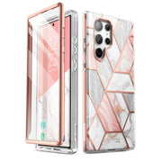 Galaxy S23 Ultra Cosmo Case - Marble Pink