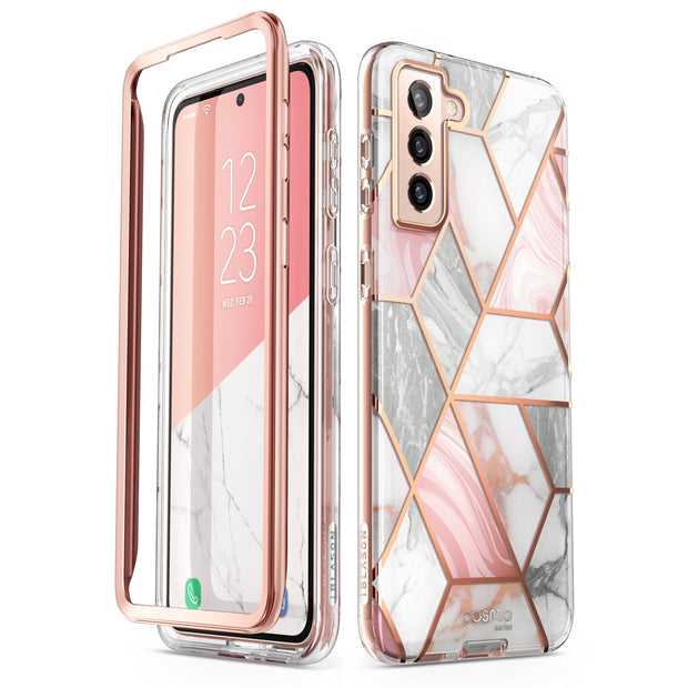 Galaxy S22 Plus Cosmo Case - Marble Pink