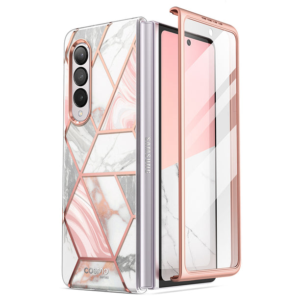 Galaxy Z Fold3 Cosmo - Marble Pink