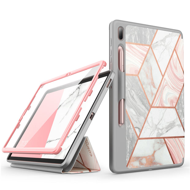 Galaxy Tab S7 FE 12.4 inch (2021) Cosmo Case - Marble Pink