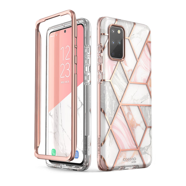 Galaxy S20 Plus Cosmo Case - Marble Pink