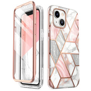 iPhone 14 Plus Cosmo Case - Marble Pink