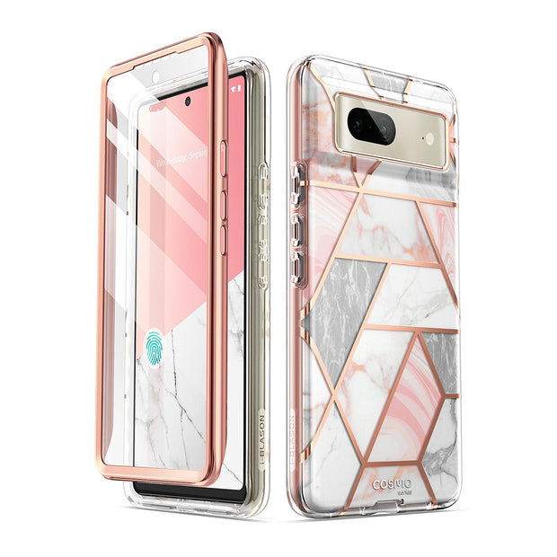 Google Pixel 7 Cosmo Case  - Marble Pink