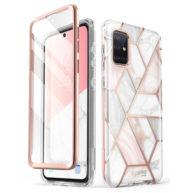 Galaxy A51 5G Cosmo Case - Marble Pink