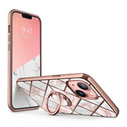 iPhone 13 Cosmo Snap Case - Marble Pink