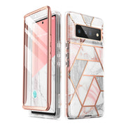 Google Pixel 6 Pro Cosmo Case - Marble Pink
