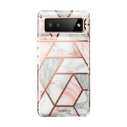 Google Pixel 6A Cosmo Case - Marble Pink