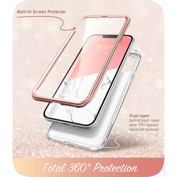 iPhone 14 Cosmo Case - Marble Pink