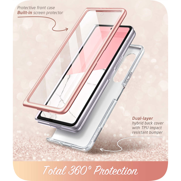 Galaxy Z Fold3 Cosmo - Marble Pink