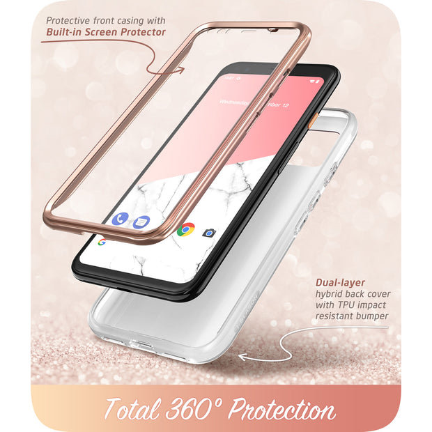 Google Pixel 4 Cosmo Case(open box)-Marble Pink