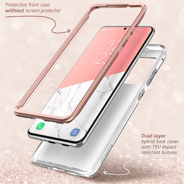 Galaxy S20 Ultra Cosmo Case - Marble Pink