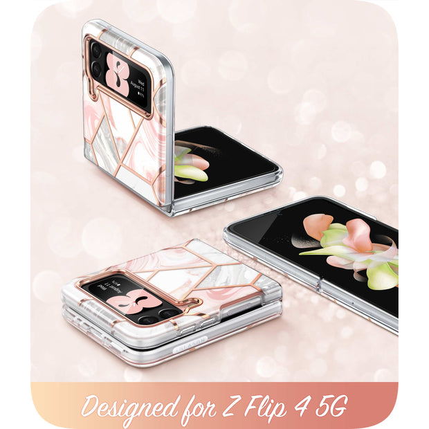 Galaxy Z Flip4 Cosmo - Marble Pink