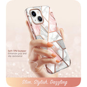 iPhone 14 Cosmo Case - Marble Pink