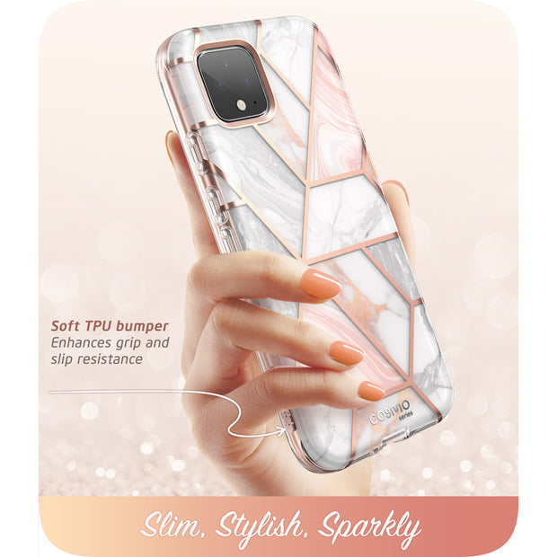 Google Pixel 4 Cosmo Case(open box)-Marble Pink