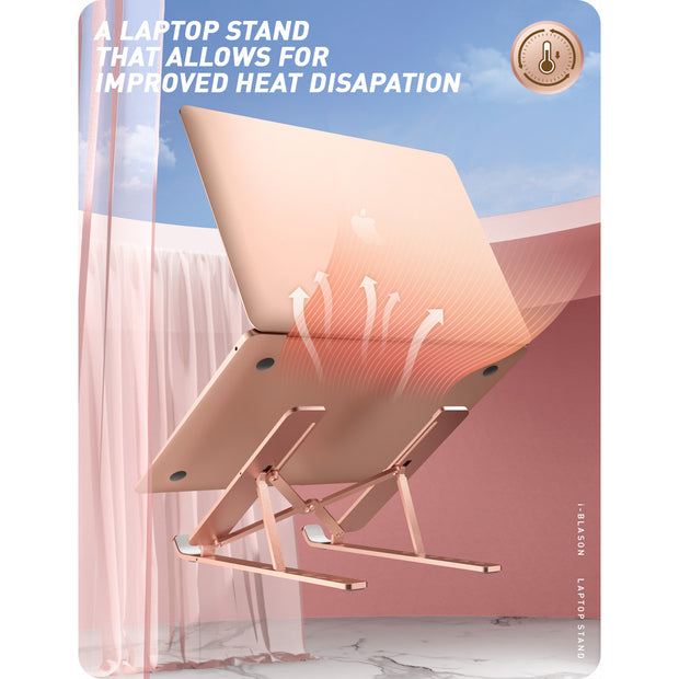 Cosmo Laptop Stand - Marble Pink