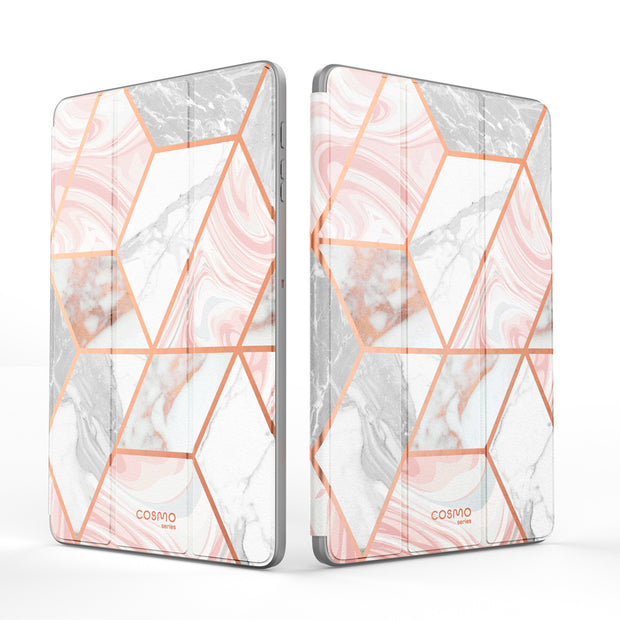 Galaxy Tab S7 FE 12.4 inch (2021) Cosmo Case -Marble Pink