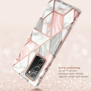 Galaxy Note20 Cosmo Case - Marble Pink