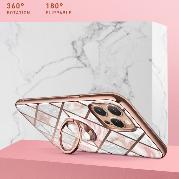 iPhone 12 Pro Max Cosmo Snap Case(open box) - Marble Pink