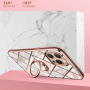 iPhone 12 Pro Cosmo Snap Case - Marble Pink