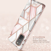 Galaxy S20 Plus Cosmo Case - Marble Pink