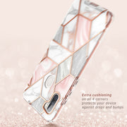 Galaxy A11 Cosmo Case - Marble Pink