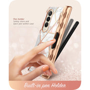 Galaxy Z Fold4 Cosmo Pro - Marble Pink