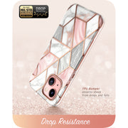 iPhone 13 mini Cosmo Case - Marble Pink