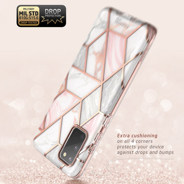 Galaxy S20 Cosmo Case - Marble Pink