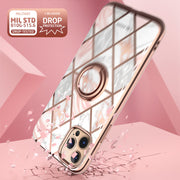 iPhone 12 Pro Max Cosmo Snap Case - Marble Pink