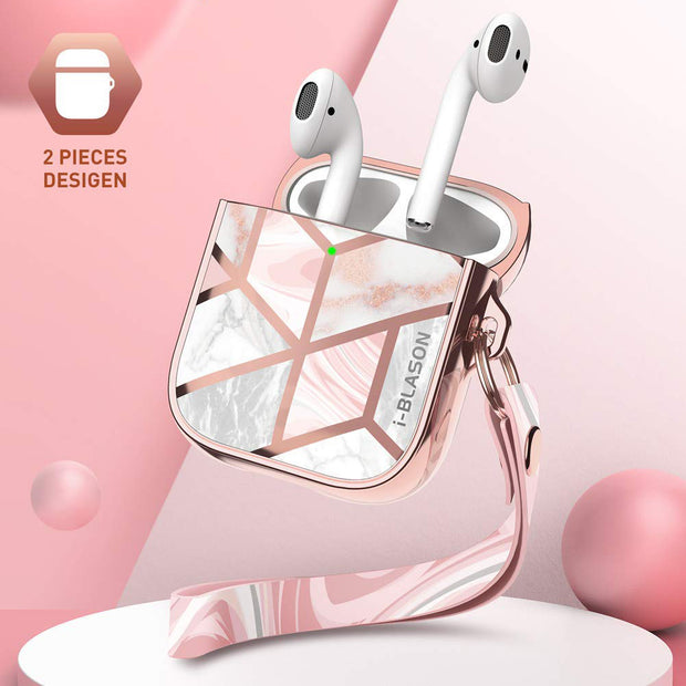 AirPods 1 | 2 Cosmo Case(open box) - Marble Pink