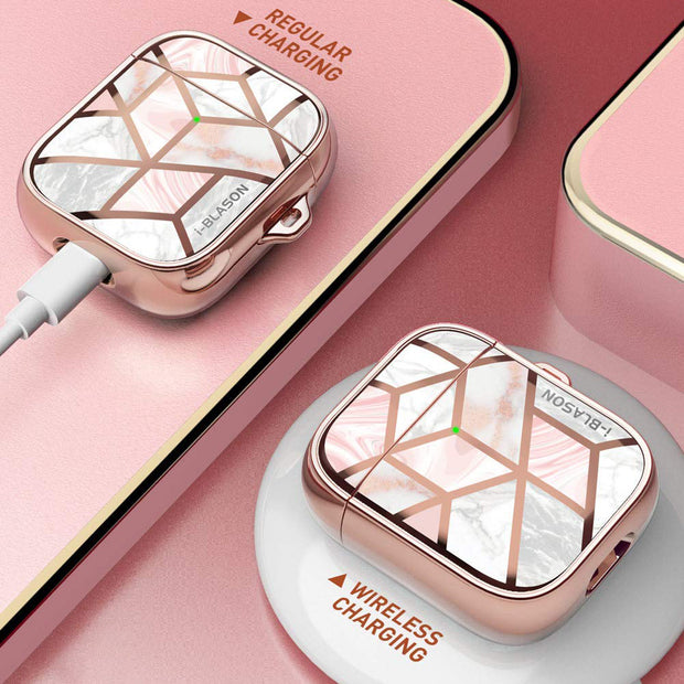 AirPods 1 | 2 Cosmo Case(open box) - Marble Pink