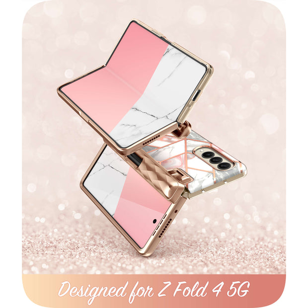 Galaxy Z Fold4 Cosmo Pro - Marble Pink