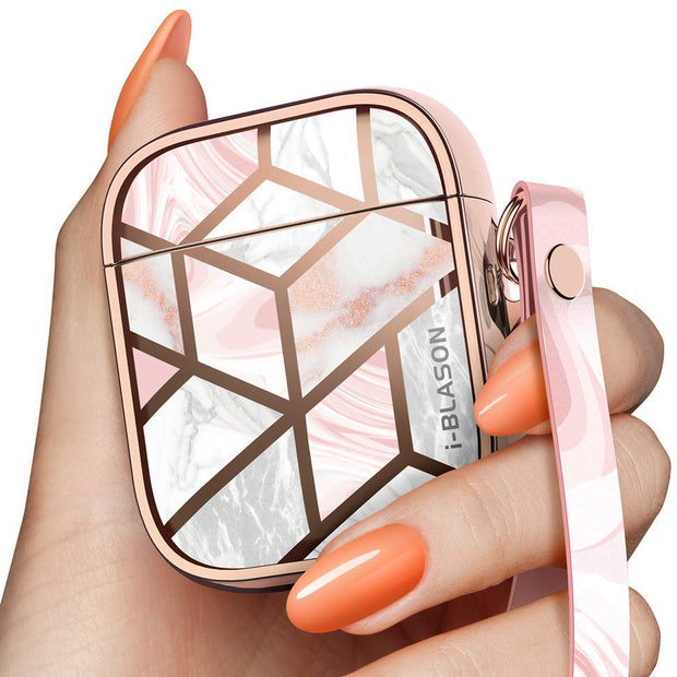 AirPods 1 | 2 Cosmo Case(open box) - Marble Pink