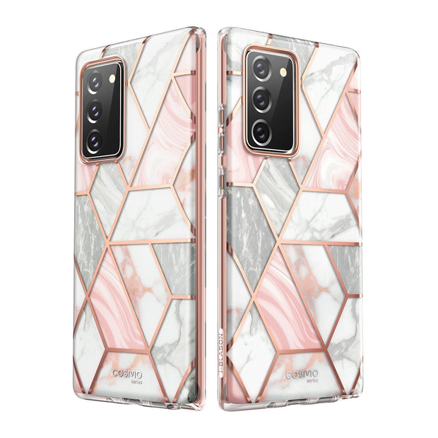 Galaxy Note20 Cosmo Case - Marble Pink