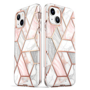 iPhone 14 Plus Cosmo Case - Marble Pink