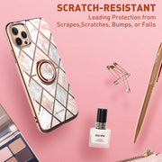 iPhone 12 Pro Max Cosmo Snap Case - Marble Pink