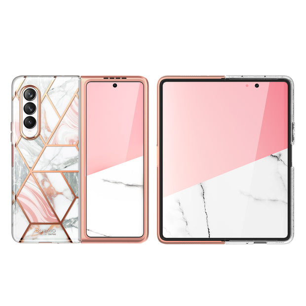 Galaxy Z Fold3 Cosmo - Marble Pink