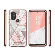Moto G Power Cosmo Case-Marble Pink