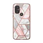Moto G Power Cosmo Case-Marble Pink
