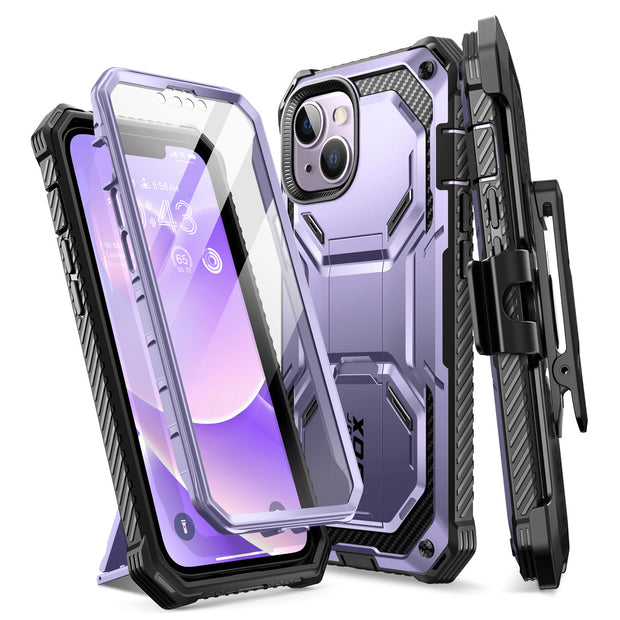 iPhone 14 Armorbox Case - Metallic Purple