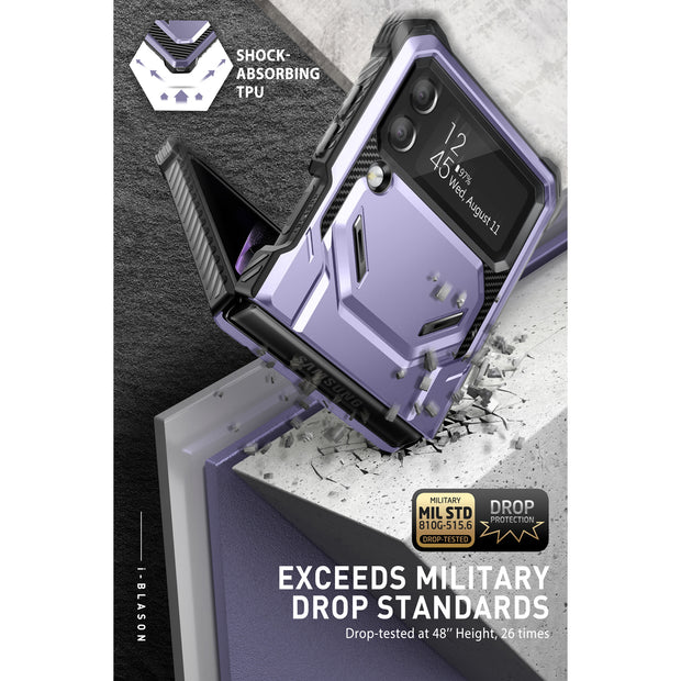 Galaxy Z Flip4 Armorbox(open box) - Metallic Purple