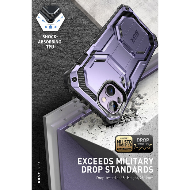 iPhone 14 Plus Armorbox Case - Metallic Purple