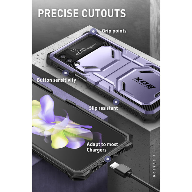 Galaxy Z Flip4 Armorbox - Metallic Purple