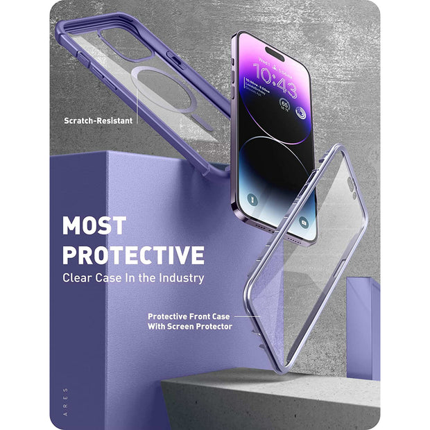 iPhone 14 Pro Max Ares Mag Case(open box) - Deep Purple