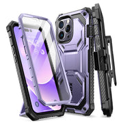 iPhone 14 Pro Armorbox Case - Metallic Purple