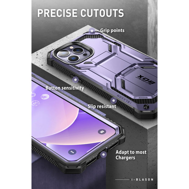 iPhone 14 Pro Max Armorbox Case - Metallic Purple